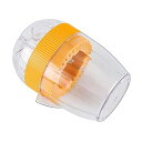 【中古】ハンドプレスオレンジ絞り器プラスチック手動ジューサープロセッサ家庭用レモンクリップキッチンツールジュース愛好家のため(2)