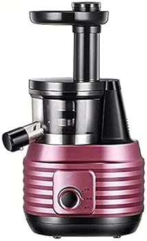 【中古】ジューサーマシン、逆回転機能付き低速咀嚼ジューサー抽出機、静かなモーター付きコールドプレスジューサーマシン、家庭用高収量ジュースの絞り