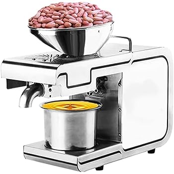 【中古】ステンレス鋼オイルプレス、全自動インテリジェントホットおよびコールドオイルプレス、高油収率、アボカドココナッツ亜麻ピーナッツピーナッツ