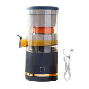 【中古】【未使用】セパレーション付きシトラスジューサー、レモン用ジュースブレンダー、7.4V電動ジューサー、グレープフルーツジューサー、ポータブルオレンジジ