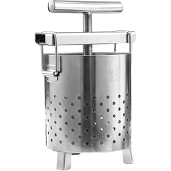 【中古】【未使用】Vlwm スクイーザー、野菜絞り器 多機能手動ジューサー、圧搾機 蜜を絞り器,ジュース分離。ステンレス製,純粋なフルーツジュースを絞ったり、はち