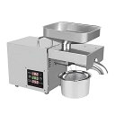 【中古】食用油搾油機 電動搾油機 家庭用ステンレス製オイルプレス ピーナツ胡麻の亜麻仁のクルミのヒマワリの 熱い/冷たい押すこと 利用できる 高いオイ