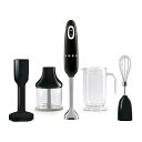 【中古】【日本正規品】SMEG スメッグ ハンドブレンダー (ブラック)(2)