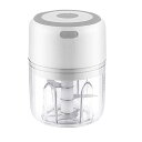 【中古】【未使用】みじん切り器 電動チョッパー 刻む・潰す・泡立てる・砕く・練る・混ぜる フードチョッパーフードプロセッサー 一台多役 USB充電式 ワンボタン...