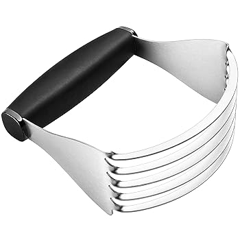 【中古】Dough Blender, Top Professional Pastry Cutter with Heavy Duty Stainless Steel Blades, Large Size