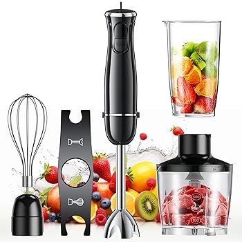 樂天商城 - 【中古】【最強モデル・1台6役】ハンドブレンダー 離乳食 ブレンダー 800W 電動 ミキサー ハンドミキサー 氷・肉・果物・野菜 泡立て器 ジューサー フー