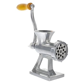 【中古】【未使用】WATIIFUFU 家庭用キッチン用手動ソーセージ詰め機 肉挽きソーセージメーカー 使いやすい アルミ合金 プラスチック構造 で実用的