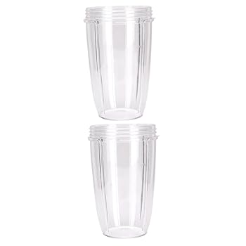【中古】【未使用】Luxshiny 2個 ブレンダーカップ blender cup ポータブルブレンダー ポータブルジューサーブレンダー 電動ブレンダー カップ付き 電気ミキサー ハ