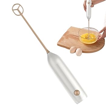 【中古】【未使用】コーヒー泡立て器、泡立て器ワンド | コーヒー泡立て器強力なコーヒー泡立てワンド | ドリンクミキサー、コーヒー泡立て器、ミルクフォーマー、(2)