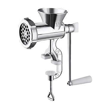 【中古】Daraserh 家庭用肉挽き器、手動肉挽き器 - ソーセージ詰め物ヘビーデューティアルミニウム合金肉グラインダー,テーブルマウントハンドクランクミ 【中古】Daraserh 家庭用肉挽き器、手動肉挽き器 - ソーセージ詰め物ヘビーデューティアルミニウム合金肉グラインダー,テーブルマウントハンドクランクミ
