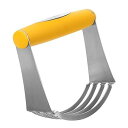 【中古】【未使用】POPETPOP ステンレスダスター ブレンダー 台所 電気ミキサー ハンドスターラー キッチン用品 炊飯器 再利用可能な生地カッター ステンレス生地カ(2)