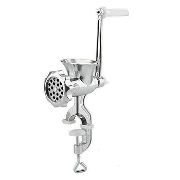 【中古】手動式肉挽き器 多機能切肉器 みじん切り器 電源不要 手動式 豆挽き器 ひき肉器 卓上 肉挽き機 肉挽き器 みじん切り器 肉ひき/野菜ひき/みじん切(2)