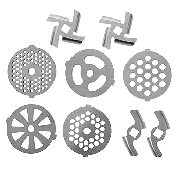 【中古】【未使用】CRILSTYLEO 9個 肉挽き器の付属品 スタンドミキサー アングルグラインダー ハンドグラインダー 電気肉挽き器 実用的なカッティングプレート 電動