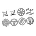 【中古】OUNONA 1セット 肉 グラインダー アクセサリー グラインディング マシン アングル グラインダー ふるい グラインダー 電動 9個(2)
