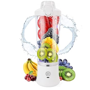 【中古】【未使用】シェイクとスムージー用のブレンダー、600ml 18000rpmポータブルブレンダーコンパクトパーソナルブレンダーUSB Cトラベルアウトドア用の充電式の 【中古】【未使用】シェイクとスムージー用のブレンダー、600ml 18000rpmポータブルブレンダーコンパクトパーソナルブレンダーUSB Cトラベルアウトドア用の充電式の