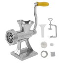 【中古】手動ミンサー 吸盤/ブラケット固定 腸詰めでき みじん切り 肉ひき機 ステンレス製 洗浄簡単 効率向上 牛肉/豚肉/しか肉/鶏肉/味噌/唐辛子/じゃが