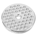 【中古】【未使用】Baluue ステンレス鋼 12 型 肉挽き器 プレート 均一な切断用 手動肉挽き器 交換部品 キッチン スペアパーツ