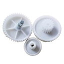 【中古】3PC/セットミートグラインダーミンサーギア家庭用ソーセージスタッキングチリプロセッサ交換スペアパーツ(2)