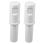 【中古】【未使用】CLISPEED 2個 ミート グラインダー フィード ロッド ミート グラインダー プッシャー ツール ミート グラインダー アクセサリー ミート グライン