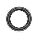 【中古】uxcell ラバーエッジ 外径140mm ブラック YC-129Aゴム サラウンドリング交換 スピーカー修理DIY 1個入り(2)
