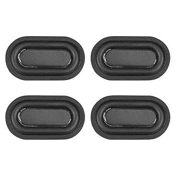 【中古】uxcell スピーカーパッシブラジエーター振動板 サブウーファーの振動膜 39x22mm 4個入り