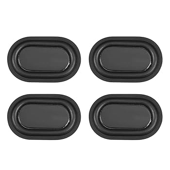 【中古】uxcell スピーカーパッシブラジエーター振動板 サブウーファーの振動膜 51x32mm 4個入り