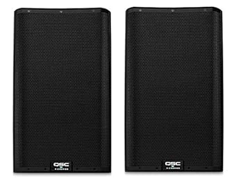 【中古】QSC (キューエスシー) パワードスピーカー K12.2 ペアセット PAスピーカー