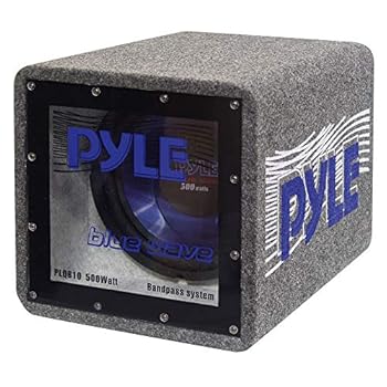 【中古】【未使用】Pyle Bandpass Enclosure カーサブウーファースピーカー - 500ワットハイパワーカーオーディオサウンドコンポーネントスピーカーシステム 10イン
