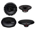 【中古】Rockford Fosgate R165X3 6.5インチ 90W 3ウェイ + 6x9インチ 130W 2ウェイ同軸スピーカー