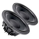 【中古】Faital PRO 10PR300 10インチ ウーファー ミッドレンジスピーカー 16オーム 600W 98dB 2.5インチ VC ペア