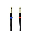 【中古】【未使用】Audio 2000s E90125P2 1/4インチ~1/4インチ 14AWG 25フィート スピーカーケーブル (2パック)