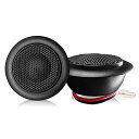 【中古】CT Sounds Tropo 20mm 60ワット フラッシュマウント シルクドーム ツイーター、ペア