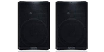 【中古】QSC (キューエスシー) パワードスピーカー CP12 PAスピーカー ペアセット