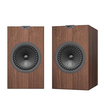 【中古】【未使用】KEF Q350 ウォルナット ブックシェルフスピーカー ハイレゾ対応 /2本 /2-wayブックシェルフスピーカー