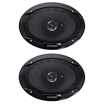 Rakuten - 【中古】【未使用】Kenwood KFC-6966S 6 x 9インチ 400ワット 3ウェイフラッシュマウント 同軸カースピーカー 簡単取り付け - ペア