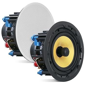 【中古】【未使用】Pyle 6.5インチ天井スピーカーセット - 2ウェイフルレンジスピーカー(ペア)内蔵電子クロスオーバーネットワーク天井マウントデザイン 300ワット