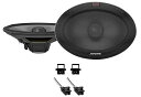 【中古】Alpine ペアR-S69.2 300ワット 6x9 カーオーディオ 同軸 2ウェイスピーカー METRA 72-4568スピーカーコネクターアダプタ...