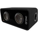 【中古】【未使用】Memphis Audio MJME8D1 デュアル8インチ 3600w MOJO搭載 1オーム カーサブウーファーエンクロージャー