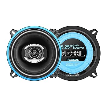 【中古】RECOIL RCX525 Echo Series 5.25インチ カーオーディオ 同軸スピーカーシステム