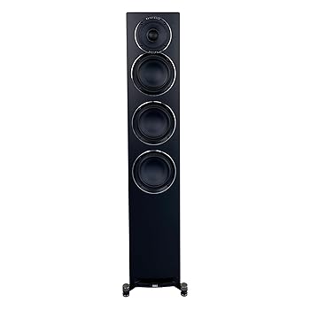 【中古】ELAC Uni-Fi Reference 3ウェイ 5-1/4インチ フロアスタンディングスピーカー オークまたはウォールナットタワースピーカー ホームシアターとス
