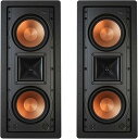 【中古】【未使用】Klipsch R-5502-W II 壁内左、センター、右 (LCR) 壁内または天井内スピーカー 2個パック