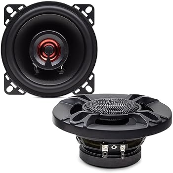 【中古】DD Audio RLX4 4インチ 310W 4オーム 2ウェイ 同軸スピーカー