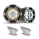 【中古】【未使用】Fusion SG-FLT883SPG 8.8インチ スポーツグリル グレー LEDタワースピーカー SG-FTMNTDK ユニバーサルデッキ...