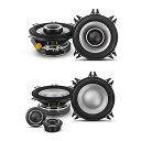 【中古】Alpine スピーカーバンドル S2-S40C 4インチ コンポーネントスピーカーセット & S2-S40 4インチ 同軸スピーカーセット(2)