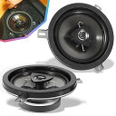 【中古】sixcow 2パック Mopar Kicker スピーカー アップグレード 2007-2018 ジープ ラングラー JK JKU、77KICK10