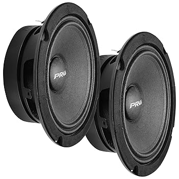 【中古】PRV AUDIO 6.5 ミッドレンジスピーカーペア 6MR200A-4、200ワット、4オーム シャローマウントカーオーディオスリムスピーカー、1.5インチボイス 【中古】PRV AUDIO 6.5 ミッドレンジスピーカーペア 6MR200A-4、200ワット、4オーム シャローマウントカーオーディオスリムスピーカー、1.5インチボイス