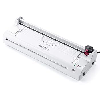 【中古】【未使用】イーサプライ ラミネーター A3/A4対応 裁断機付き 波形/点線カット コーナーカッタ..