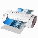 【中古】【未使用】ラミネーター 写真ラミネーター接着剤機械ホームオフィス写真フィルム機ドキュメントラミネーター (色 : White, Size : 36.5x14.5x9cm)(2)
