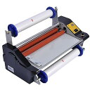 【中古】ラミネーター ホットコールドロールラミネーター 350mm 電熱ラミネート機 片面/両面 4本ローラー 無段変速 A3/A4用紙対応