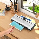 【中古】【未使用】RNQZ 3 in 1サーマルA4ラミネーターマシン、A3/A4/A6用ラミネーター、ペーパートリマー、コーナーラウンダー、家庭またはオフィス用
